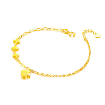 TAKA Jewellery Dolce 18K Gold Bracelet Fu