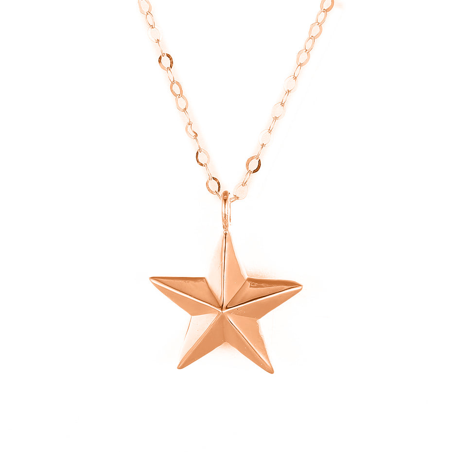 TAKA Jewellery Dolce 18K Gold Necklace Star