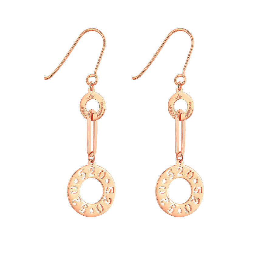 TAKA Jewellery Dolce 18K Gold Earrings Hoops