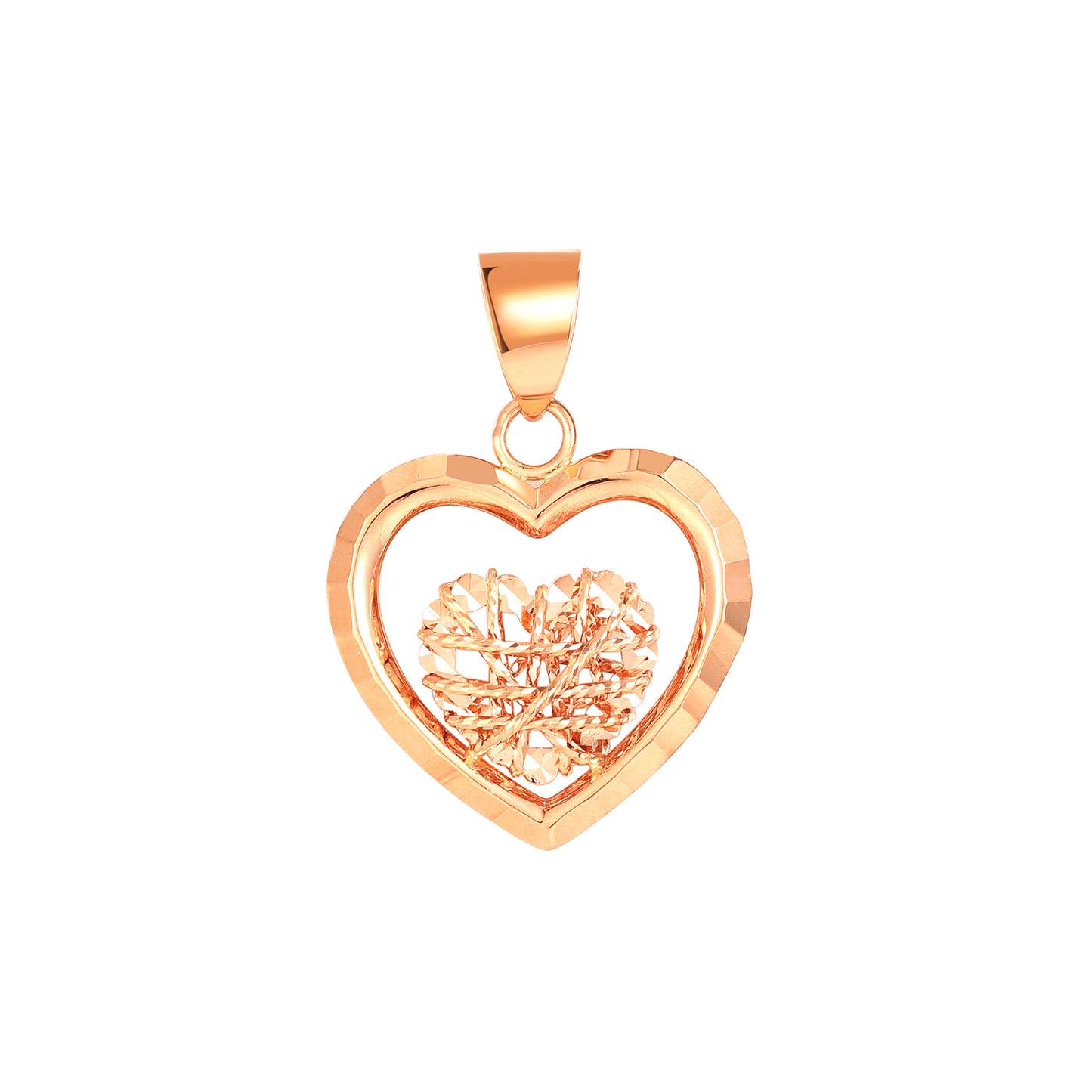 TAKA Jewellery Dolce 18K Gold Pendant Heart