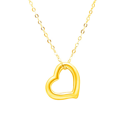 TAKA Jewellery Dolce 18K Gold Necklace Heart