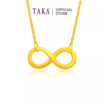 TAKA Jewellery 916 Gold Necklace Infinity