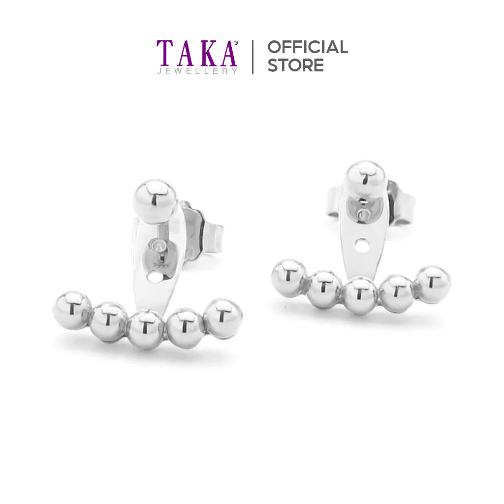 TAKA Jewellery Dolce 18K Detachable Gold Ball Earrings