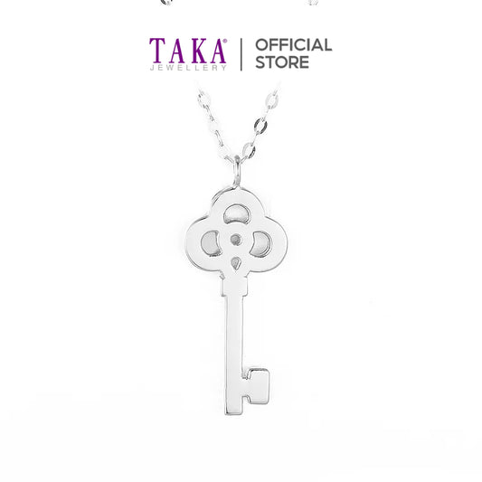 TAKA Jewellery Dolce 18K Gold Necklace Key