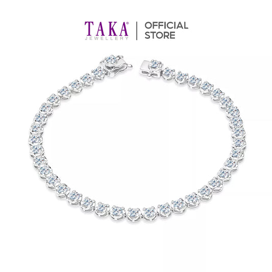 Taka Jewellery Cresta Diamond Bracelet 18K