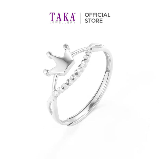 TAKA Jewellery Dolce 18K Gold Ring Crown