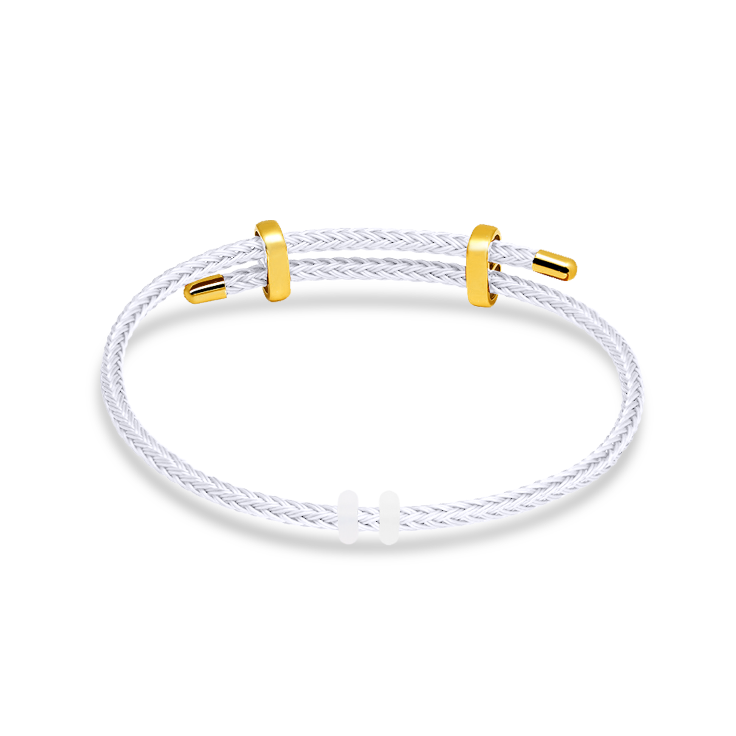 TAKA Jewellery Steel Cord Bracelet