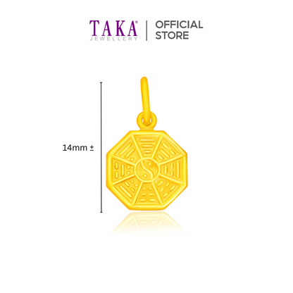 TAKA Jewellery 916 Gold Pendant