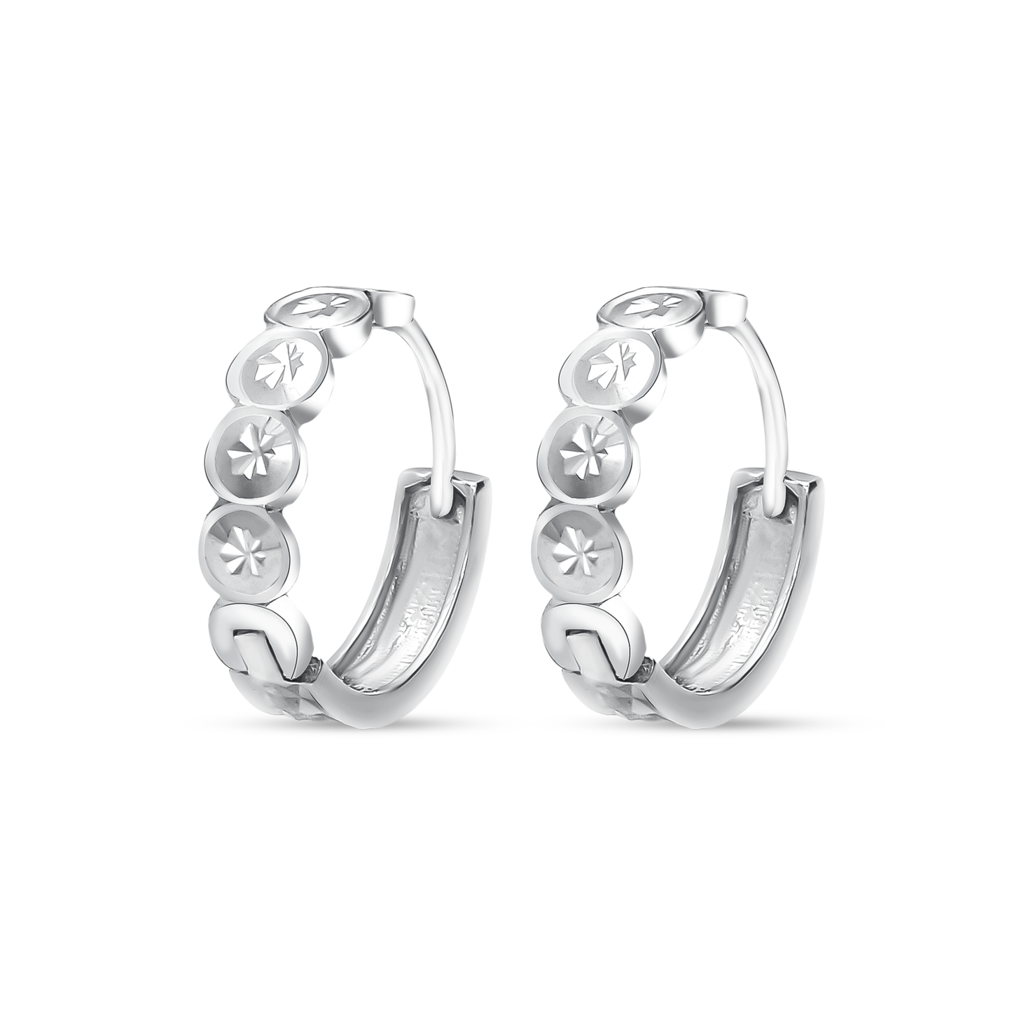 TAKA Jewellery Dolce 18K Gold Hoop Earrings