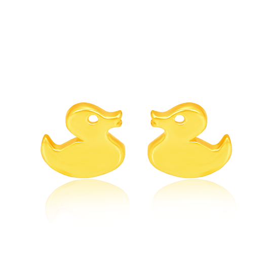 TAKA Jewellery 916 Gold Earrings Duck