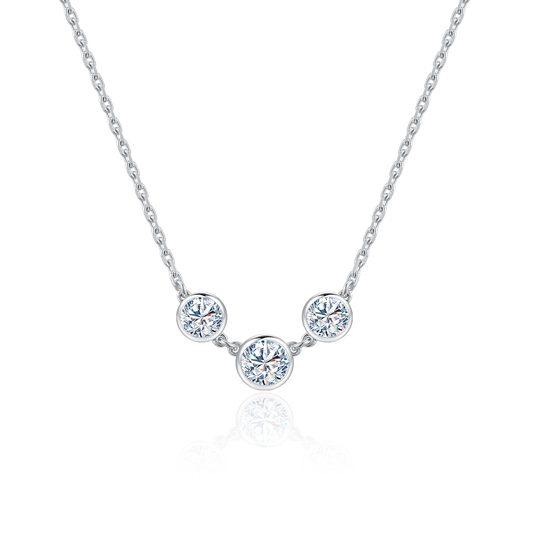 TAKA Jewellery Lab Grown Diamond Necklace 10K