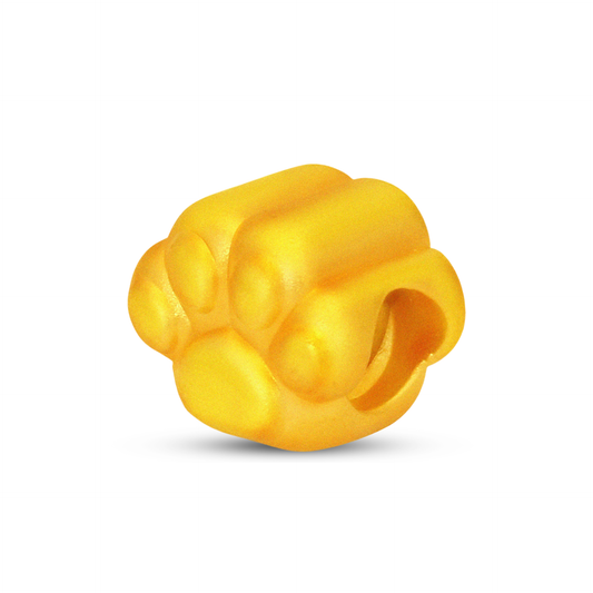 TAKA Jewellery 999 Pure Gold Charm Paw