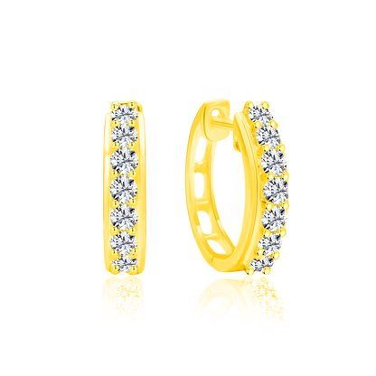 TAKA Jewellery Cresta Diamond Earrings 18K Gold